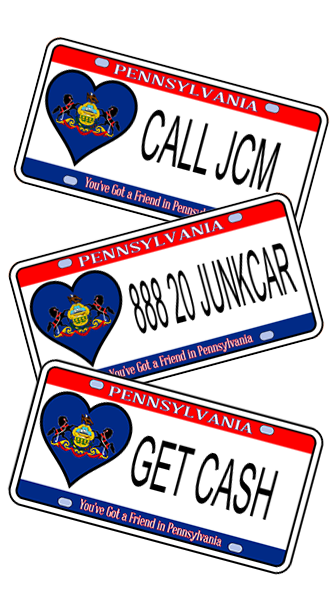 Junking a car in Pennsylvania